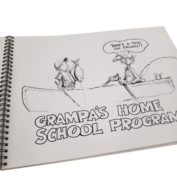 VTG The Snook Book Lot 1 & 2 by Jim Snook – Outdoor Sports Humor Cartoon Books - Picture 16 of 16